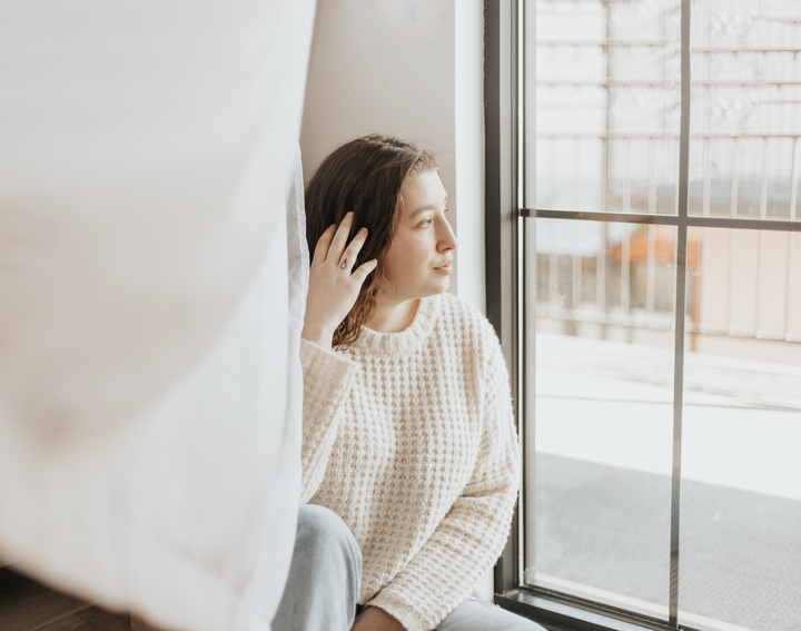 woman considering abortion