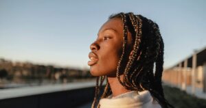 Woman thinking about how the abortion pill might impact mental health